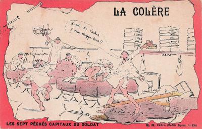 MILITARIA LES SEPT PECHES CAPITAUX DU SOLDAT