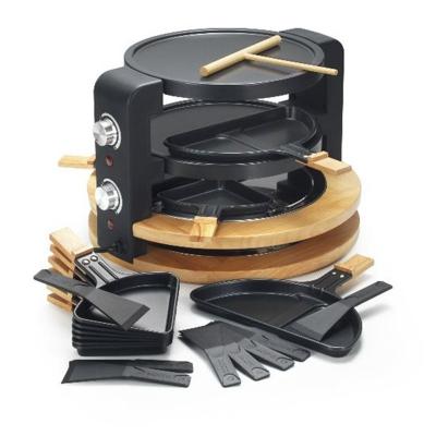 Kitchen Chef Appareil � Raclette 8-10 Personnes 1500w   Gril   Cr�pi�re