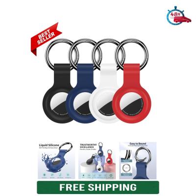 HATALKIN AirTag Holder Case Keychain 4 Pack for 1st & 2nd Gen