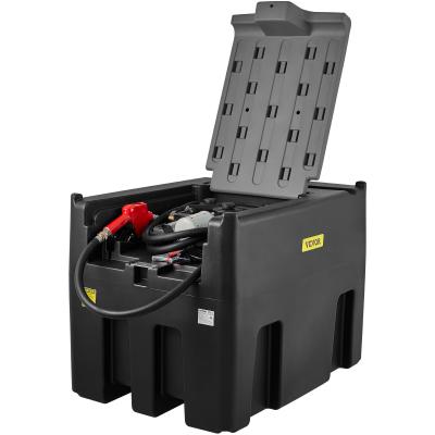 R�servoir Diesel Portable Cuve De Ravitaillement 439L Avec Pompe Transfert