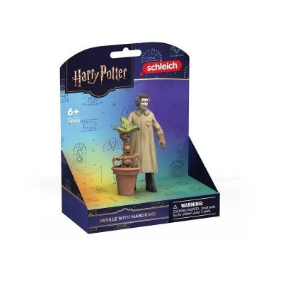 Figurine Neville avec Mandragore   SCHLEICH 14946   Gamme Harry Potter