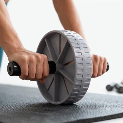 Roue Ab Roller Exercice Entra�neur Abdominal Core Fitness �quipement Antid�rapant 130kg