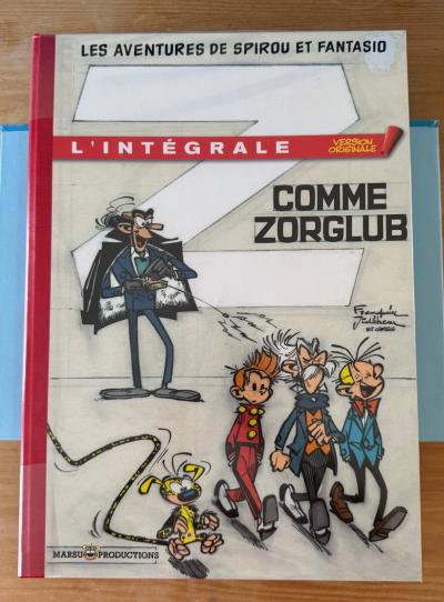 BD FRANQUIN INTEGRALE VO TT TIRAGE DE TETE : Z COMME ZORGLUB EO NEUF SPIROU