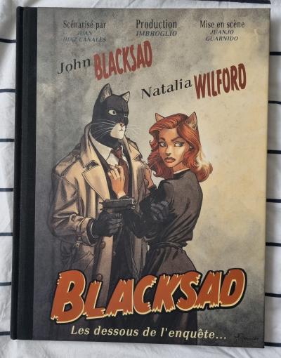 BD BLACKSAD LES DESSOUS DE L'ENQUETE   EO   TBE   GUARNIDO