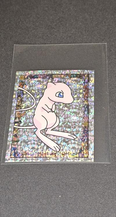 1999 Sticker Pok�mon Mew n�S23 Merlin Autocollant carte Mew