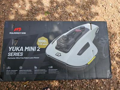 Robot tondeuse MAMMOTION YUKA Mini 2 1000m2 NEUF DANS SA BOITE  Affaire