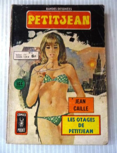 jean caille petitjean 12 les otages de petitjean artima 1979
