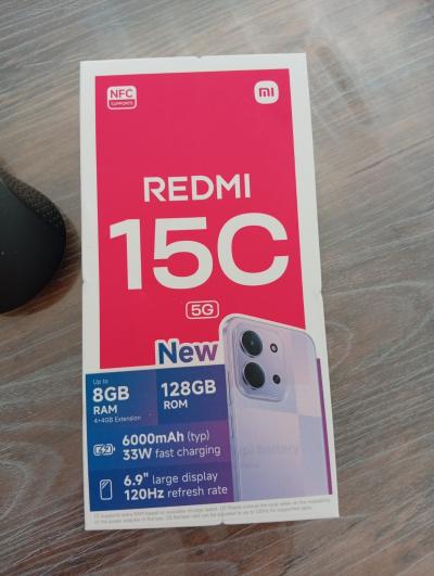 Xiaomi redmi 15 C 128GB 5G noir neuf