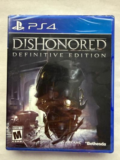 RARE  Dishonored Definitive Edition PS4 BRAND NEW & FACTORY SEALED