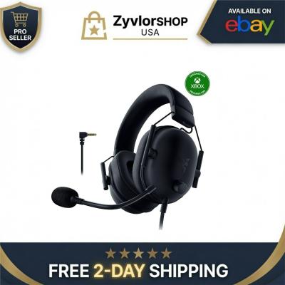 Casque gaming Razer BlackShark V2 X Xbox   Pilotes 50 mm, isolation antibruit