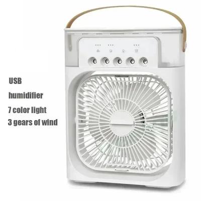 Mini Humidificateur Ventilateur climatiseur USB Portable Bureau Maison 3 en 1