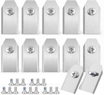 Lot De 12 Lame Robot Tondeuse, Vis Incluses   Lame De Rechange Pour Tondeuse Lon