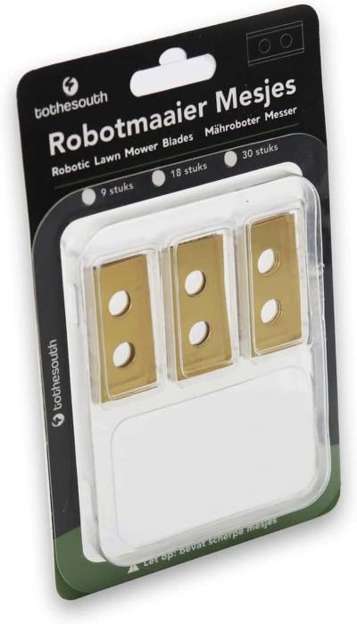 9X � Lot De 9 Lames De Tondeuse Robot En Titane Compatibles Avec PARKSIDE (Lidl