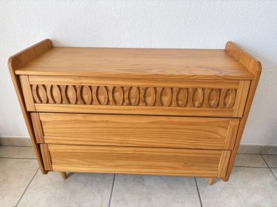 Commode en pin massif style scandinave tr�s bon �tat