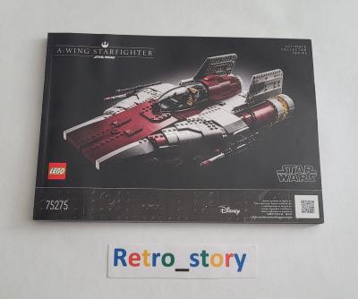 LEGO Star Wars (75275)  A Wing Starfighter   Manuel d'Instruction - Instruction