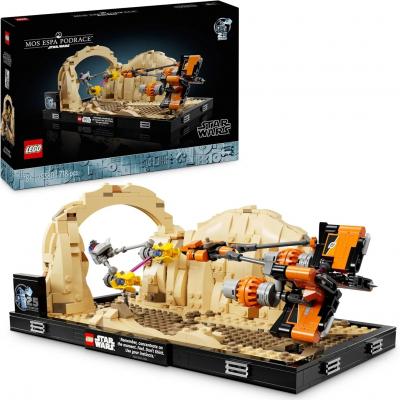 LEGO Star Wars   Diorama de la course de podracers de Mos Espa   75380   Neuf