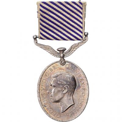 [#1214990] Reino Unido, Distinguished Flying Medal, WAR, medalla, Georges VI, Ex
