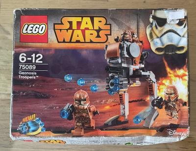 BOITE SET LEGO STAR WARS VAISSEAU 75089 GEONOSIS TROOPERS battle pack