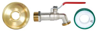 Kit adaptateur de cuve 1000L avec robinet m�tal 1-4 de tour