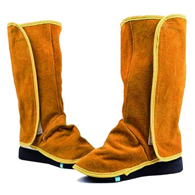 1 Paire Protecteur De Chaussures De Soudeur, Gu�tre de soudage, Ignifuges Gue...