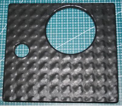 plaque en fonte sup�rieure conduit de po�le a granule Italiana Camini Classica