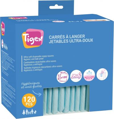 Matelas � langer jetables ultra doux pour b�b�   hygi�niques et anti fuites