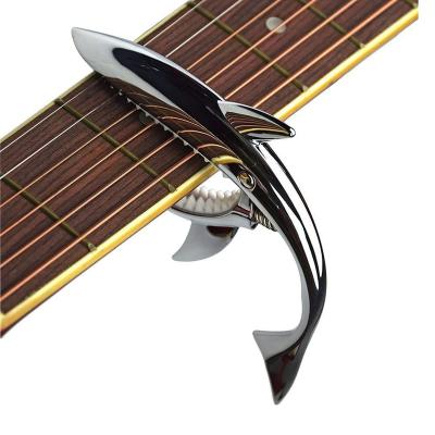 Capo de Guitare, Shark Alliage de zinc Capodastre de Capo Universel Pour Folk...