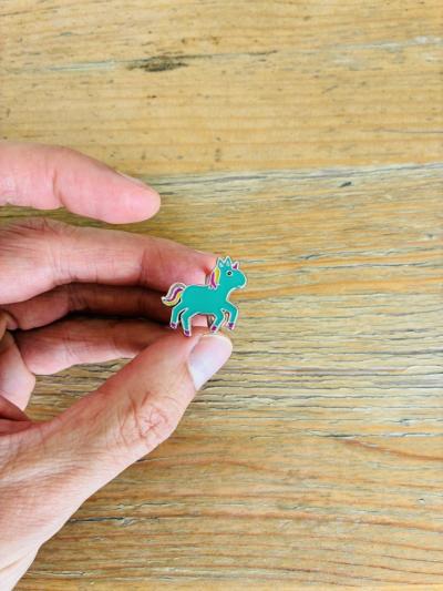 Bague licorne menthe ajustable licorne