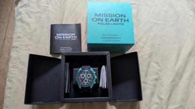OMEGA SWATCH MOONSWATCH POLAR LIGHTS