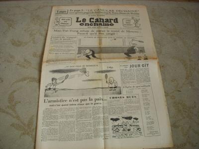 CANARD ENCHAINE 2234 14.08.1963 Le CANULAR DECHAINE 4 PAGES de DESSINS MOISAN