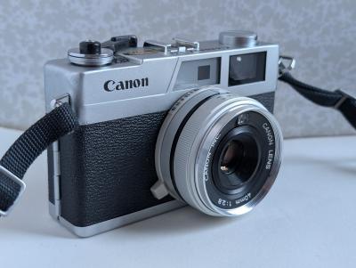 Canon Canonet 28 Appareil Photo Argentique avec 40mm f-2,8 Objectif   Noir