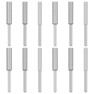 Lot de 12 Aff�tage Cha�ne Tron�onneuse, Lime � Pierre pour Scie � Cha�ne 4.0m...