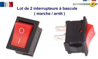Interrupteur marche - arr�t pour tron�onneuse d�broussailleuse coupe bordures