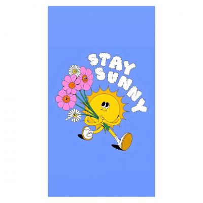 Affiche Pop Art Soleil | D�coration Murale Joyeuse | D�cor Chambre Enfant
