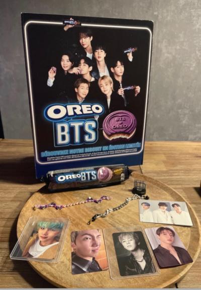 OREO BTS �dition limit�e paquet neuf et emball�  (affiche officielle � gagner)