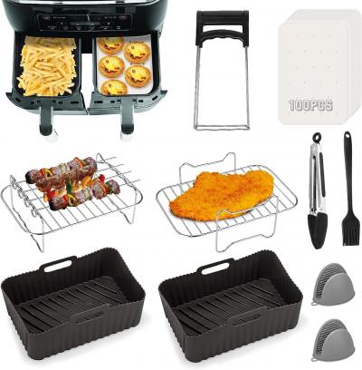 Accessoires de friteuse � air chaud pour Ninja Foodi AF400EU, AF300EU, Emerio...