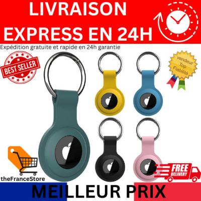 5 Pi�ce �tuis pour Apple AirTag, Airtag Porte Cl�   Anti Chute et Anti Rayures
