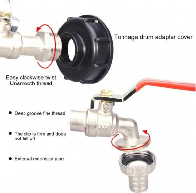 Robinet Cuve 1000l 3-4&quot Adaptateur de R�servoir en Alliage marque