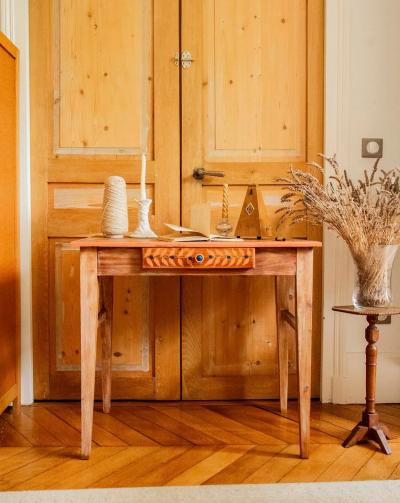 Edouard, le bureau authentique peint � la main N�1034