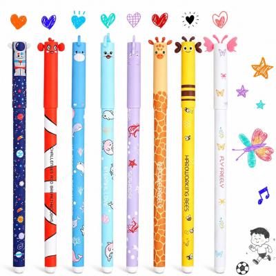 Lot de 8 stylos � encre gel effa�ables  Pointe de 0,7 mm  Stylos � bille colo...