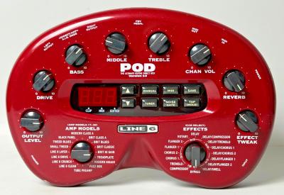 Line 6 POD 2.0 Guitar Multi Effects Amp Modeler Preamp Tested Working