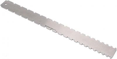 Jauge � Bord Droit Crant� De 42 Cm, R�gle De Manche De Guitare, Outil De Luthier