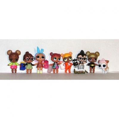 Lot De 8 Mini Poup�e Lol Surprise Poup�e Sooo Mini Mga 7,5cm