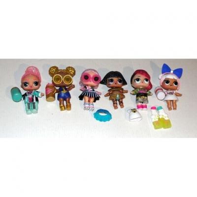 Lot De 6 Mini Poup�e Lol Surprise Poup�e Sooo Mini Mga 7,5cm