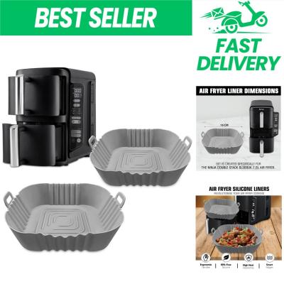 Doublure silicone FryEasy pour friteuse � air Ninja SL300UK   Pack double