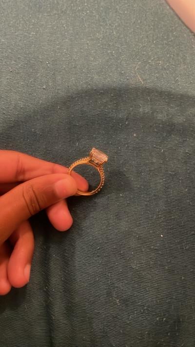 bague or 18 carats
