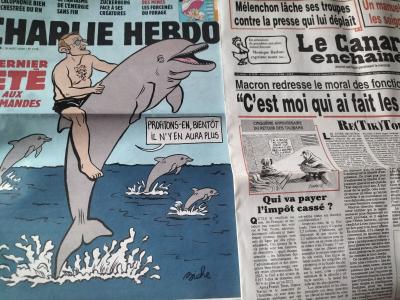 CHARLIE HEBDO   CANARD ENCHA�NE 19 ao�t 2026 # La CACOPHONIE orchestr�e du RN