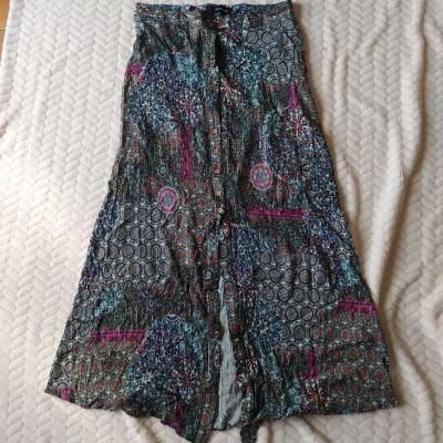 Jupe longue, Desigual, multicolore, taille 44
