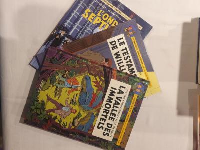 Blake et Mortimer Lot 3 BD Londres Septimus Testament de William S. Vall�e T2