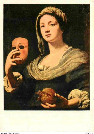 Carte Postale   Art   Peinture   Lorenzo Lippi   La femme au masque   Mus�e D'An